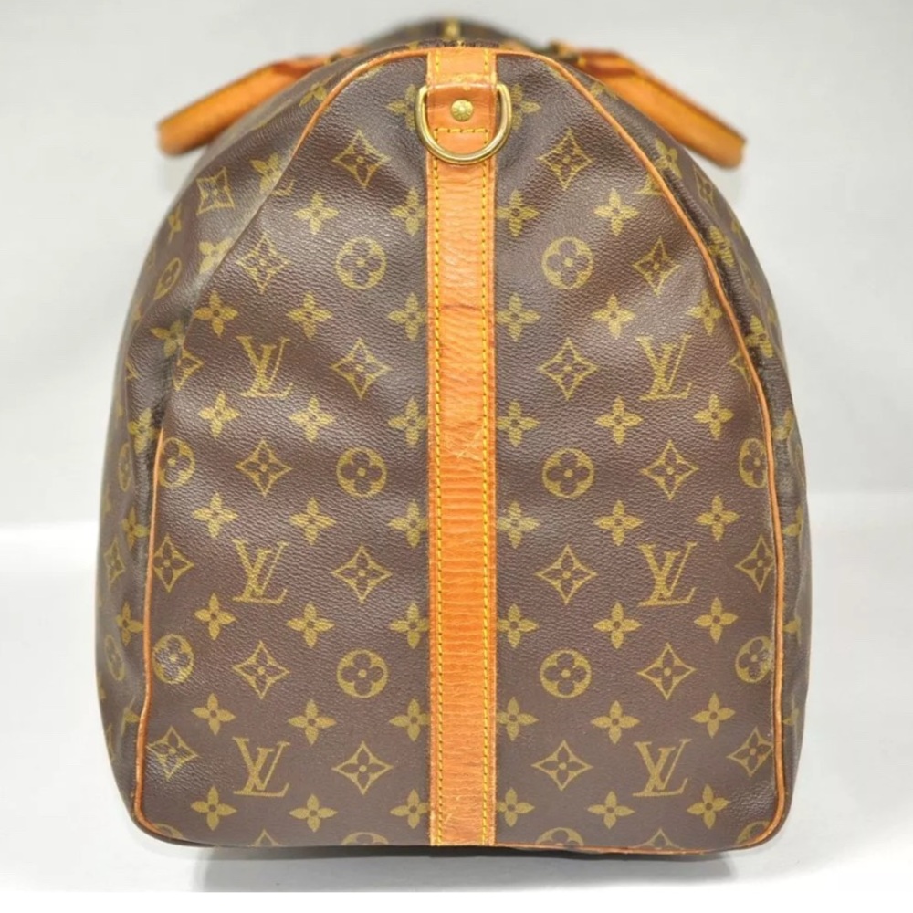 Authentic Louis Vuitton Monogram Keepall Bandouliere 60 Boston Bag - Picture 3 of 14